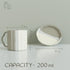 Tritone Grey Frontier Tea Cup with Saucer Set of 4 - The Earth Store - Cup Sets